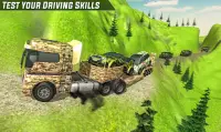Army Car Transport Truck Driver 2019 Screen Shot 9