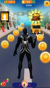 Strange Hero Endless Runner Game : Super Hero Run Screen Shot 4