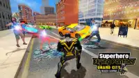 Superhero Flying Panther Grand City Crime Battle Screen Shot 9