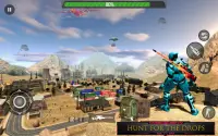 कमांडो रोबोट फ्री फायर - एफपीएस शूटिंग गेम्स 2021 Screen Shot 0