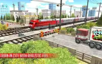 सिटी ट्रेन सिम्युलेटर: ट्रेन ड्राइविंग गेम 2018 Screen Shot 4