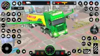 Oil Tanker Flying Truck Games Screen Shot 1