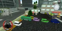 المدينة الفاخرة حافلة وقوف السيارات محاكي 3D Screen Shot 0