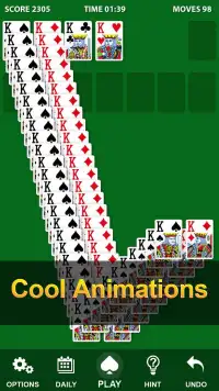 Solitaire ♠ Screen Shot 2