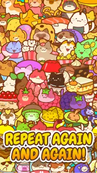 Baking of: Food Cats - Cute Kitty Collecting Game Screen Shot 4