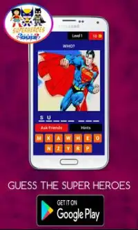 GUESS THE SUPER HEROES AND MUTANTS Screen Shot 3