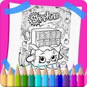 Kids Shopkins Coloring