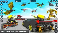 Dragon Robot Police Car Games Screen Shot 2