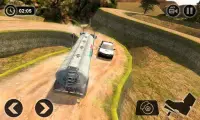 Oil Tanker Truck Driving Simulator: Hill Transport Screen Shot 1
