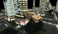 flying helicopter jeep car sim Screen Shot 0