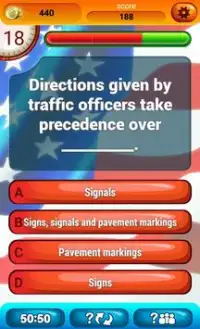 US Driving License Questions Screen Shot 5