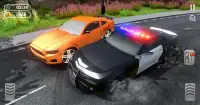 Samochód policyjny vs złodziej gry samochodowe Screen Shot 3