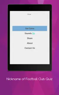 Nickname of Football Clubs Quiz Screen Shot 20