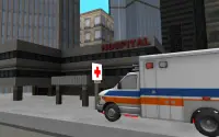 Ambulance Driving 3D Screen Shot 1