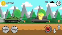 Tank Attack 2 | Réservoirs 2D | Batailles de chars Screen Shot 1