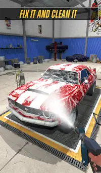 Simulador Power Car Wash Clean Screen Shot 11