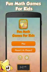 Fun Math Games for Kids Screen Shot 0