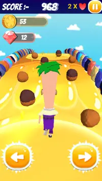 Phineas and  the Ferb Endless Run Screen Shot 0
