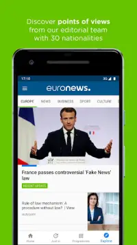 Euronews: Daily breaking world news & Live TV Screen Shot 7