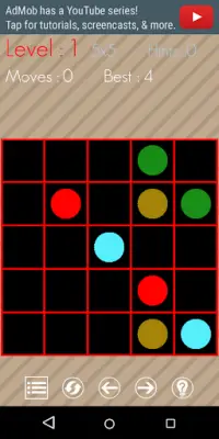 Dots Color Lines - Dots Lines Game | Puzzle Game Screen Shot 2