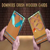Dominos Crush Aim Target Wooden Cards Screen Shot 1