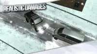Winter Traffic Car Driving 3D Screen Shot 3