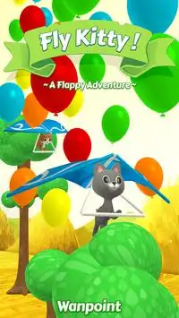 Fly Kitty! A Flappy Adventure Screen Shot 12