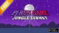 Jungle Subway PJ Run Game Screen Shot 0
