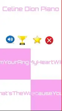 Celine Dion Piano Tiles Screen Shot 1