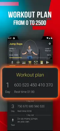 Jump Rope: Stamina Workout Screen Shot 1