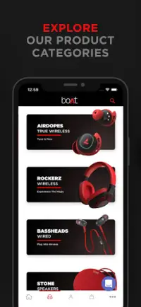 boAt -Buy Awesome Earphones, Headphones, Speakers Screen Shot 2