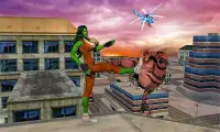 Super Bulk Girl Warrior:Multi Monster Superheroes Screen Shot 4