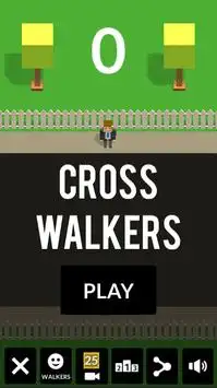 Cross Walkers : Crossy Heroes Screen Shot 0