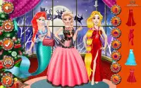 Dress up games for girls | Princess Christmas Ball Screen Shot 1