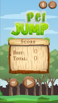 Pet Ninja Jump Forrest Screen Shot 0