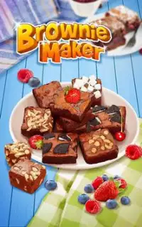 Chocolate Brownie Maker Screen Shot 2