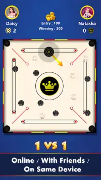 Carrom Master Online Pool Game Screen Shot 1