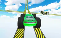 99% Impossible Tracks: Monster Car Stunts Screen Shot 1