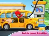 School Bus Wash & Repair Game Screen Shot 4