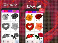 Rose Flower Pixel Art-Color By Number New 2021 Screen Shot 3