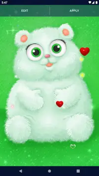 Cute Fluffy Live Wallpaper Screen Shot 6