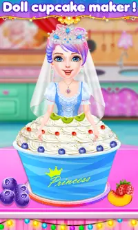 Wedding Doll Cake Decorating | Cooking Game Screen Shot 5