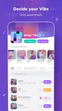 Game of Songs - Music Social Platform Screen Shot 1