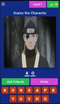 Guess the Naruto Character Screen Shot 0