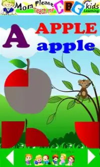 Mom Teach Me ABC Free Version Screen Shot 1