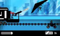 Stickman Train Shooting Screen Shot 1