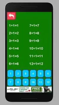 Easy Math Learn Add, Subtract, Multiply, Divide Screen Shot 4