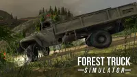 xe tải trò chơi Forest Screen Shot 5