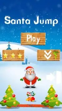 Christmas Games Santa Jump Screen Shot 0