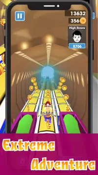 Subway Obstacle Course Runner: Runaway Escape Screen Shot 0